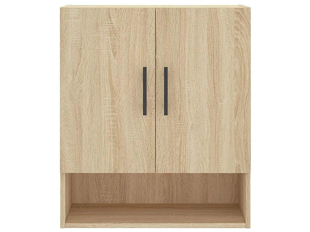 Armoire murale chêne sonoma 60x31x70 cm bois d'ingénierie