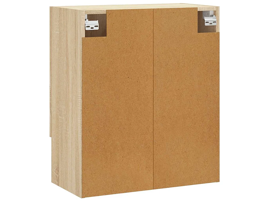 Armoire murale chêne sonoma 60x31x70 cm bois d'ingénierie