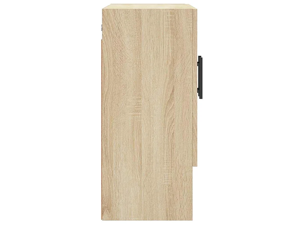 Armoire murale chêne sonoma 60x31x70 cm bois d'ingénierie