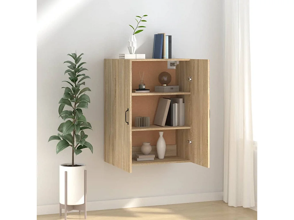 Hängeschrank Sonoma-Eiche 69,5x34x90 cm Holzwerkstoff