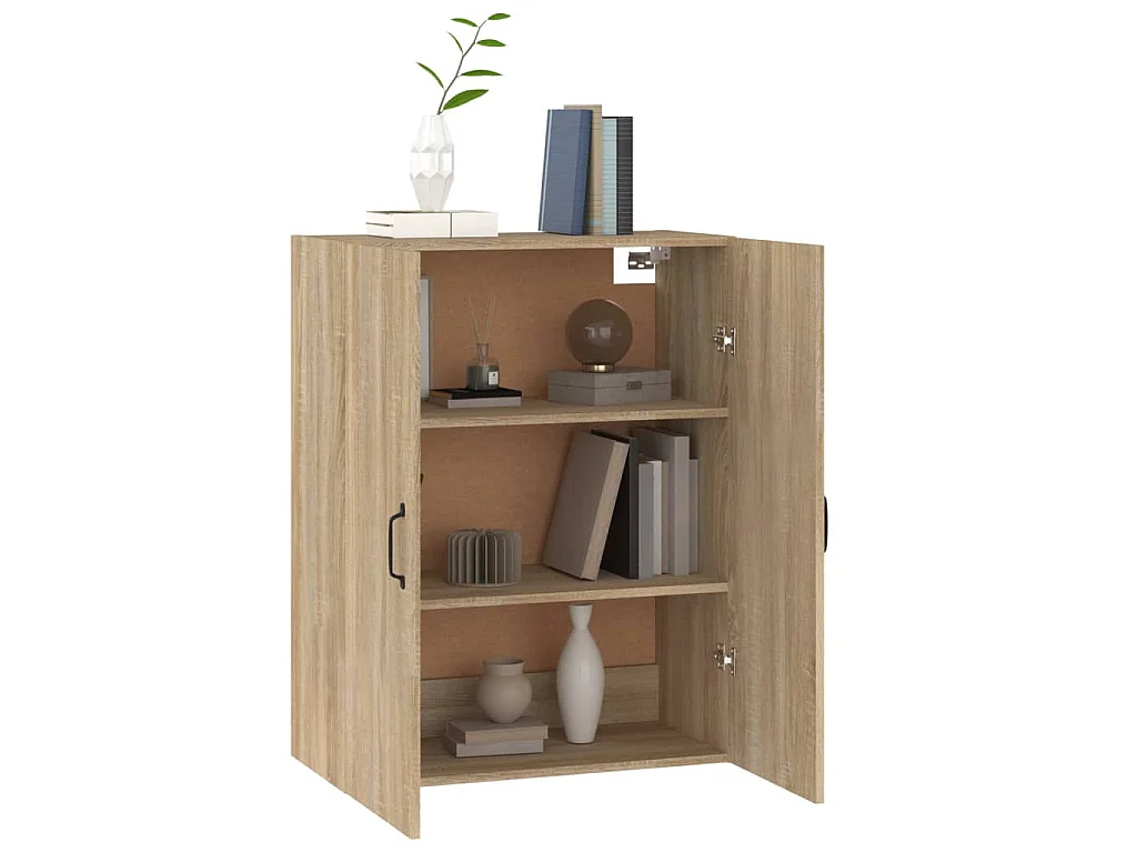 Hängeschrank Sonoma-Eiche 69,5x34x90 cm Holzwerkstoff