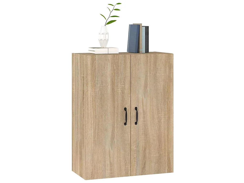 Armario colgante madera de ingeniería roble Sonoma 69,5x34x90cm