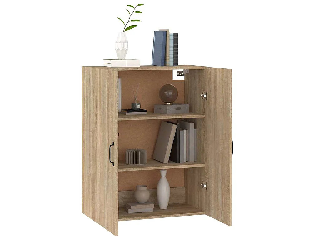 Armario colgante madera de ingeniería roble Sonoma 69,5x34x90cm
