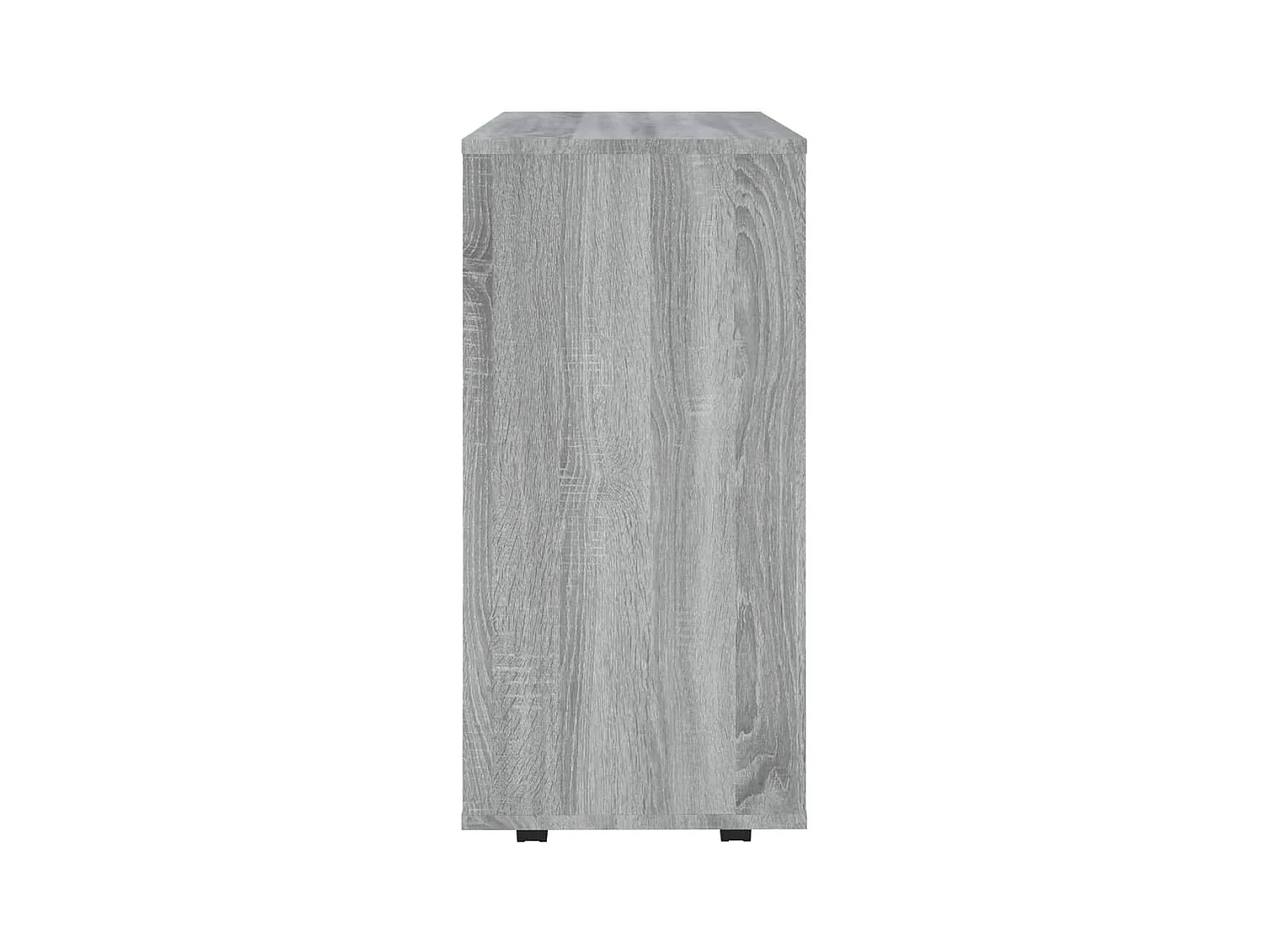 Móvel com rodas 60x35x75 cm derivados de madeira sonoma cinza