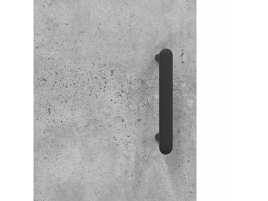 Armário parede 60x31x70cm derivados de madeira cinzento cimento