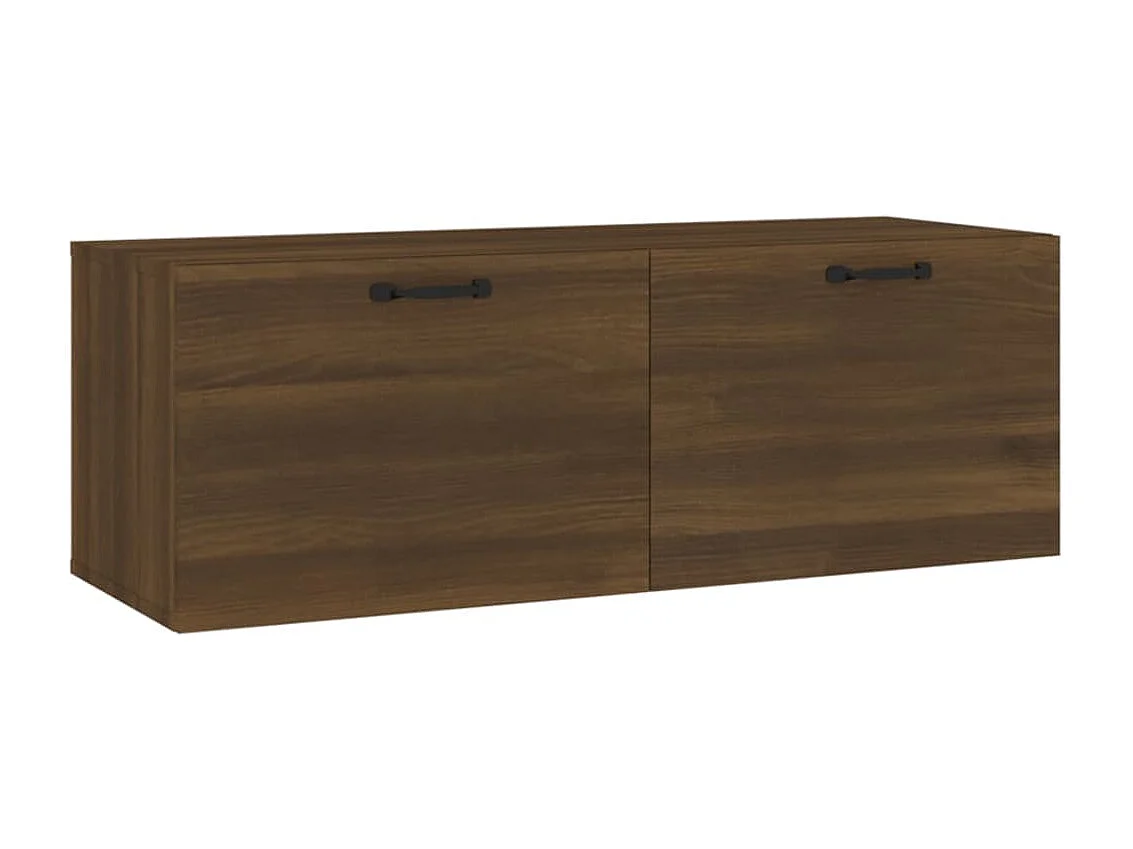 Armoire murale Chêne marron 100x36,5x35 cm Bois d'ingénierie