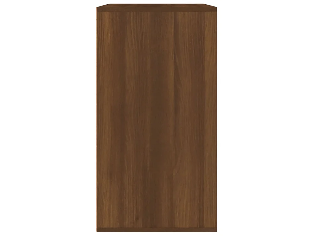 Armadietto per Cosmetici Rovere Marrone 80x40x75 cm in Legno