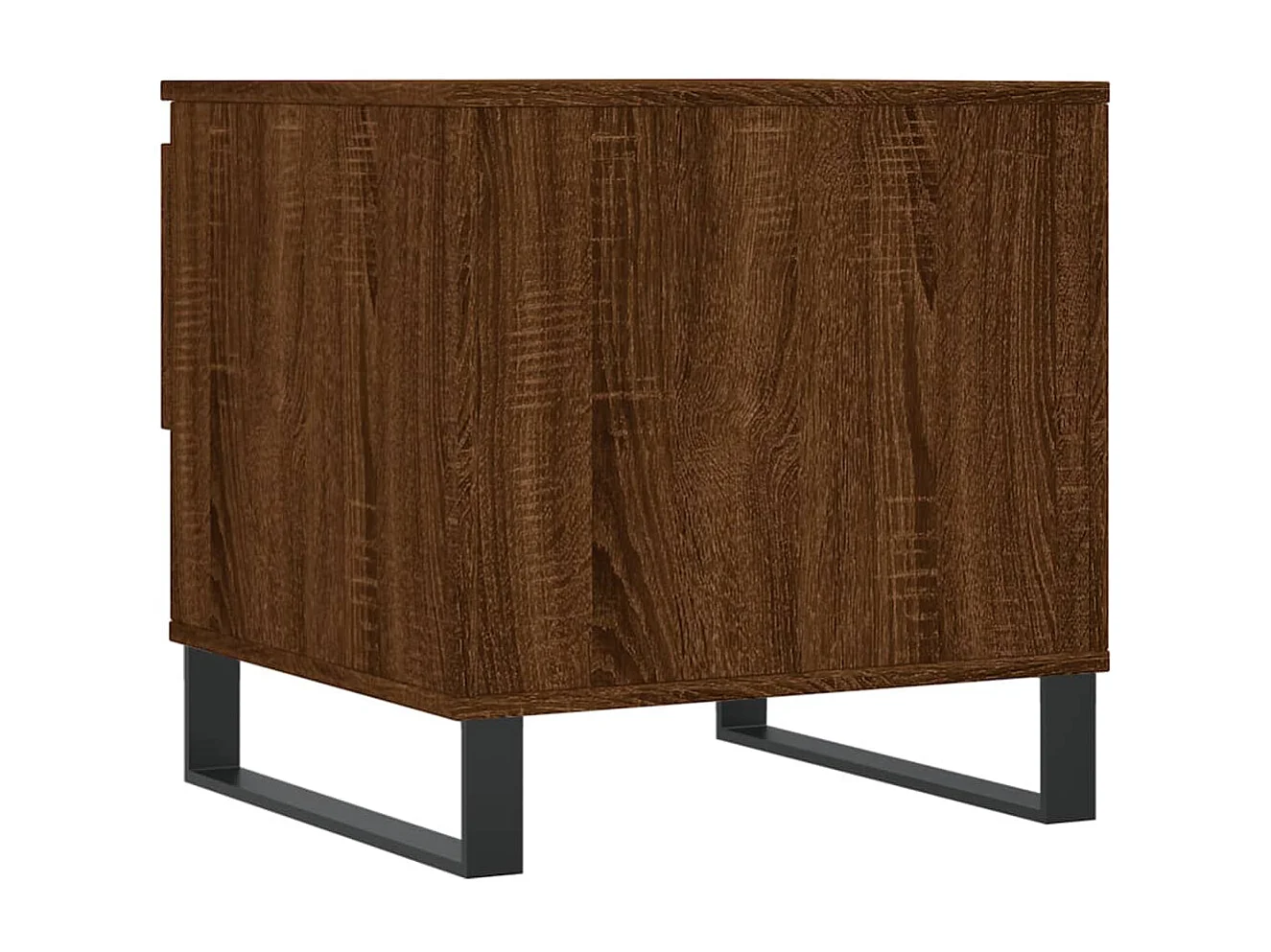 Tables basses 2 pcs chêne marron 50x46x50 cm bois d'ingénierie