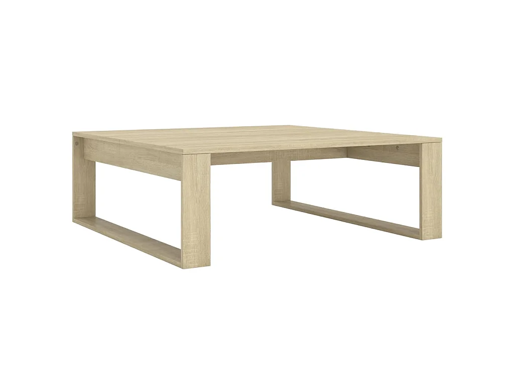 Tavolino Salotto Rovere Sonoma 100x100x35cm Truciolato