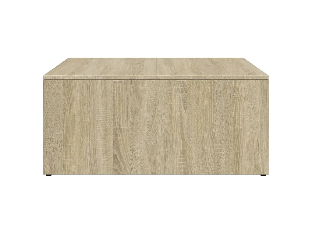 Tables basses gigognes 2 pcs chêne sonoma bois ingénierie métal