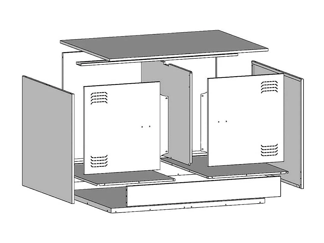 Couchtisch Senfgelb 67x50x44 cm Stahl