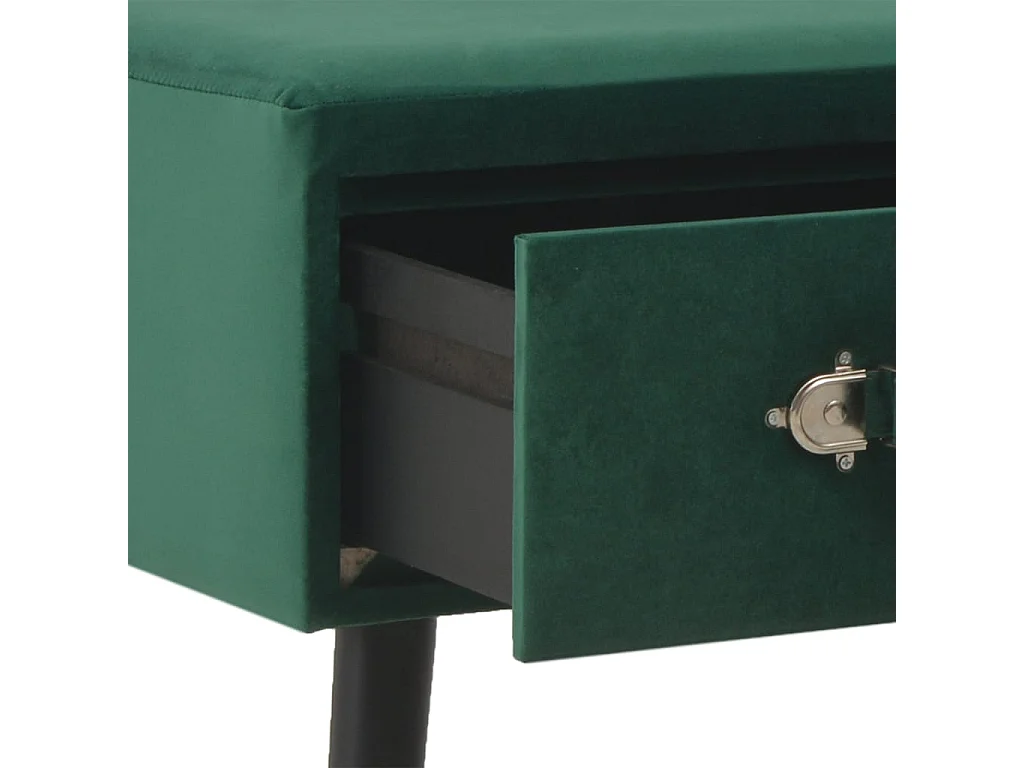 Table basse Vert 80x40x46 cm Velours