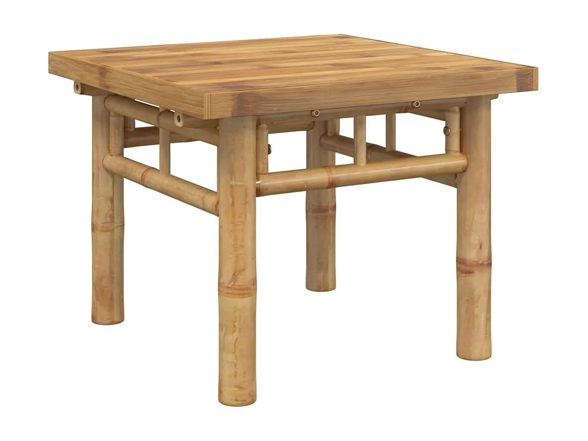 Table basse 45x45x35 cm bambou