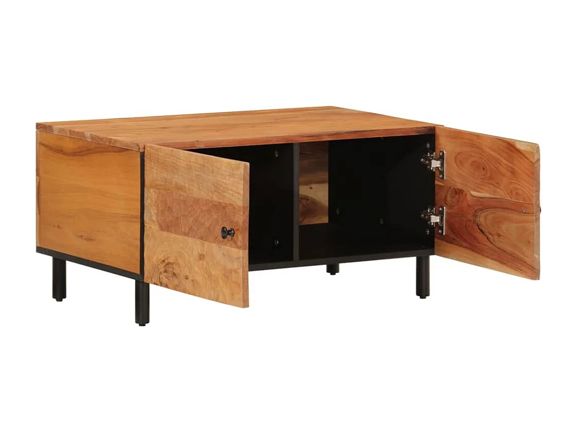 Salontafel 80x50x40 cm massief acaciahout