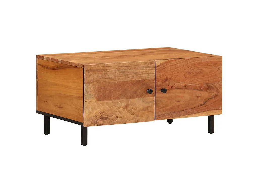 Salontafel 80x50x40 cm massief acaciahout