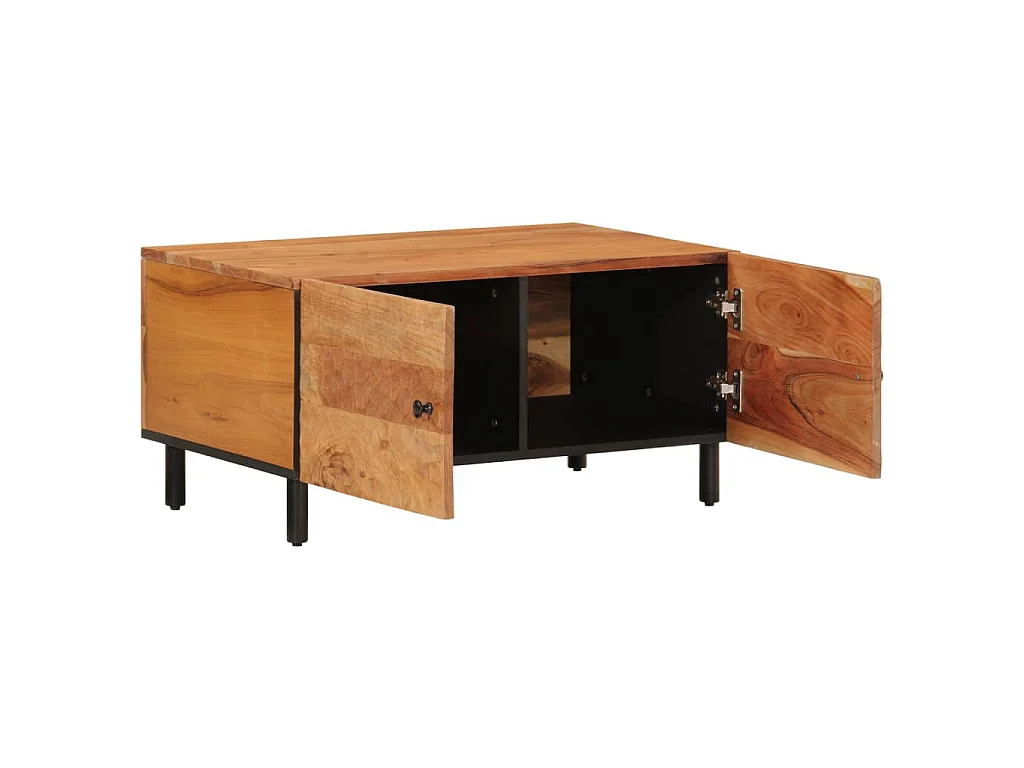 Salontafel 80x50x40 cm massief acaciahout