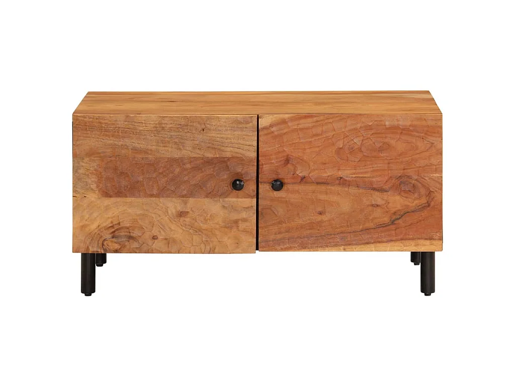 Salontafel 80x50x40 cm massief acaciahout