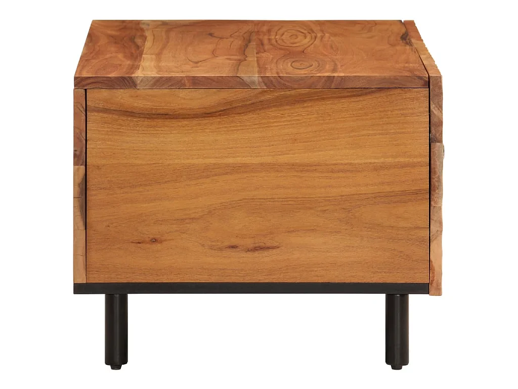 Salontafel 80x50x40 cm massief acaciahout