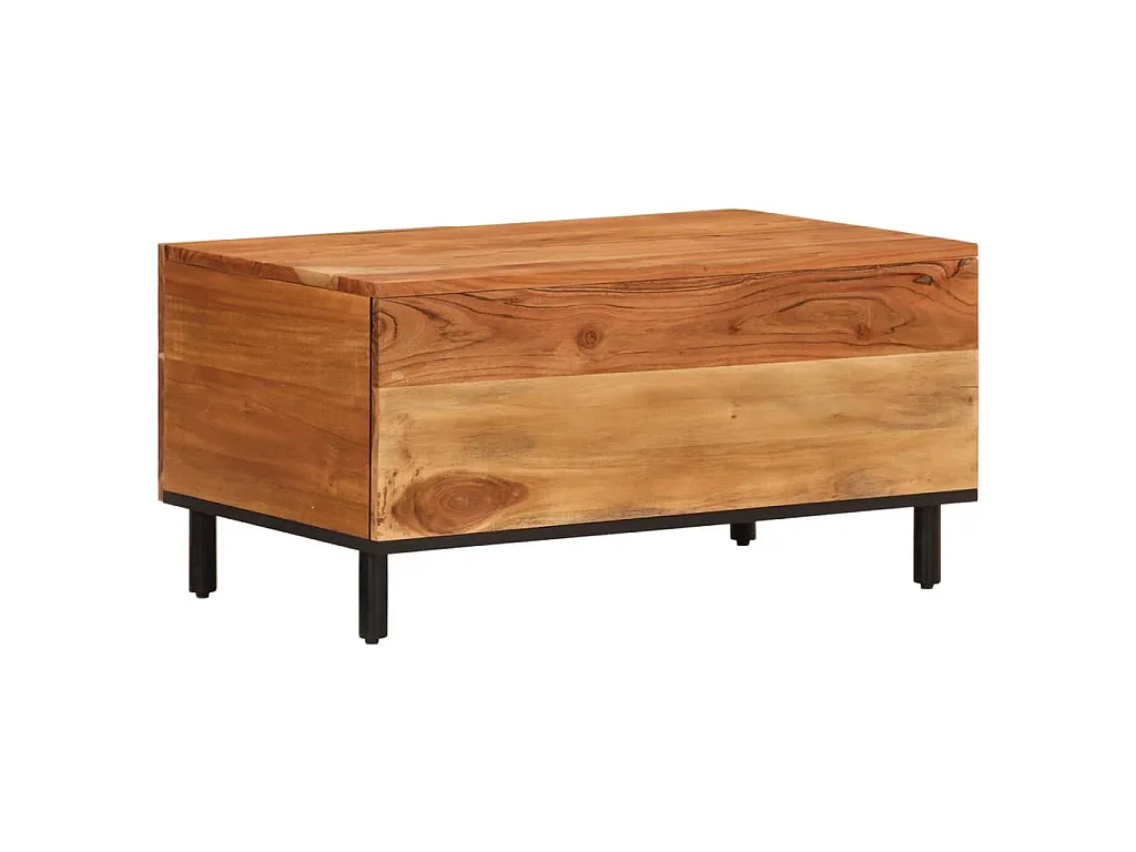 Salontafel 80x50x40 cm massief acaciahout