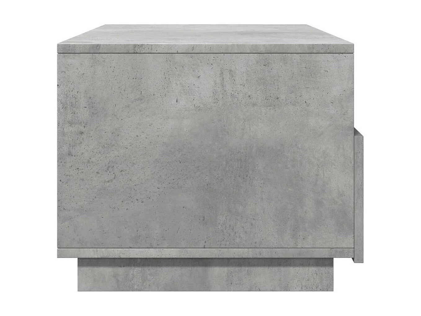 Salontafel met LED-verlichting 90x49x40 cm betongrijs