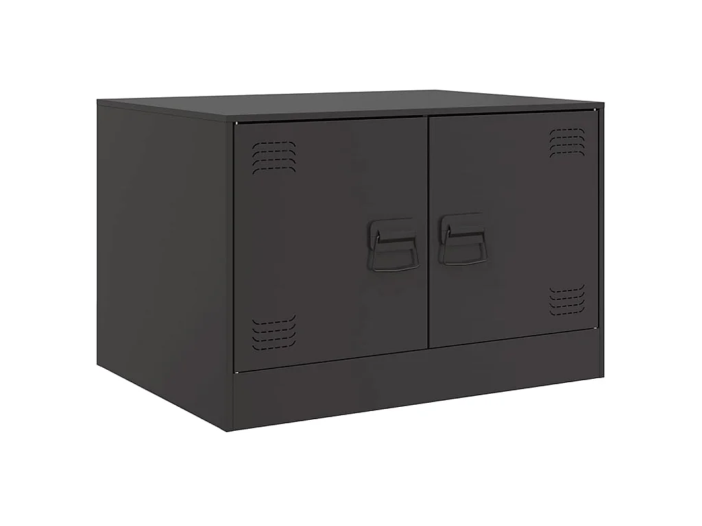 Couchtisch Schwarz 67x50x44 cm Stahl