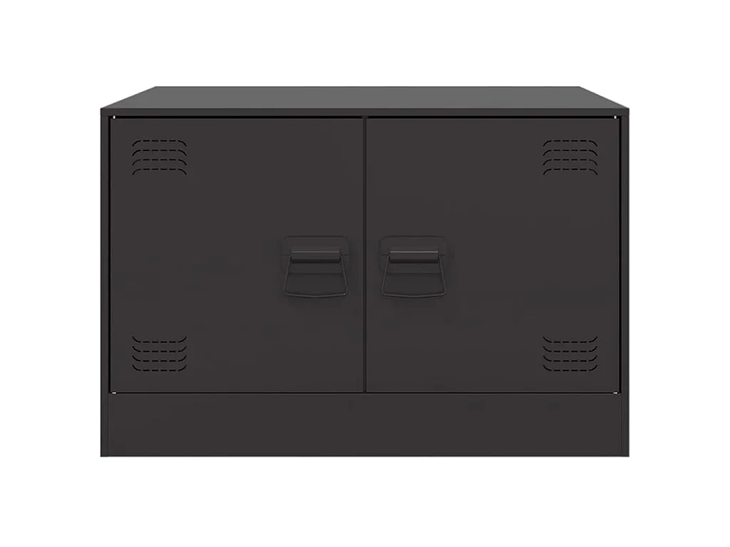 Couchtisch Schwarz 67x50x44 cm Stahl