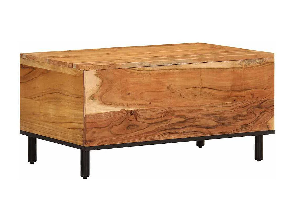 Couchtisch 80x50x40 cm Massivholz Akazie