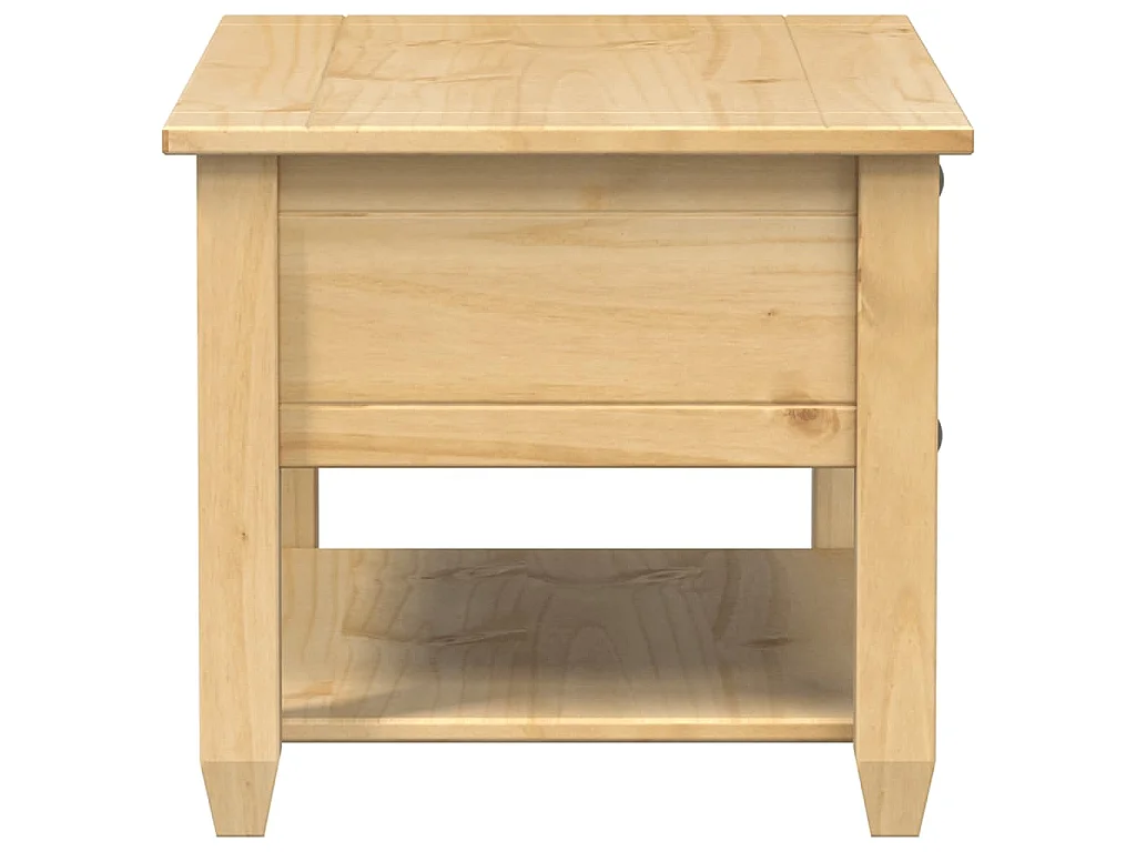 Salontafel met lades Corona 85x50x45 cm massief grenenhout