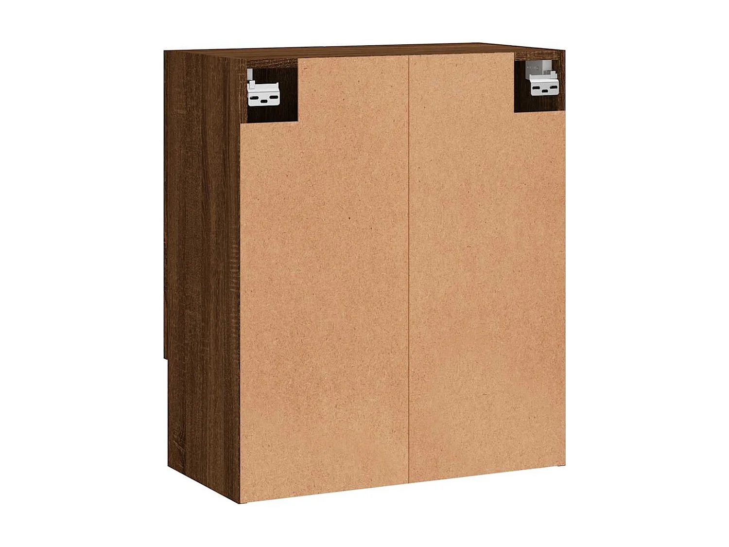 Armoire murale chêne marron 60x31x70 cm bois d'ingénierie