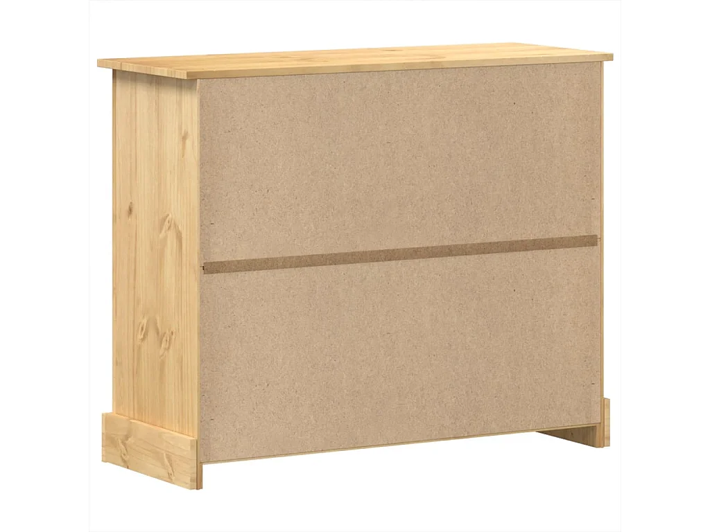 Ladekast Corona 110x43x91 cm massief grenenhout