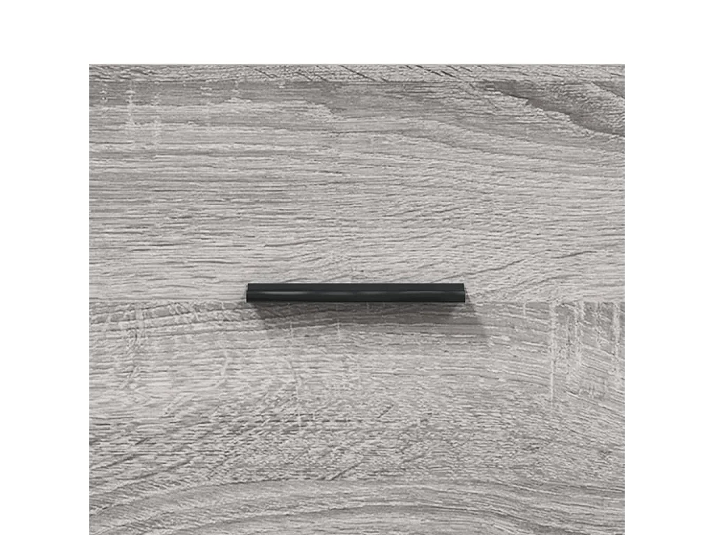 Armoire murale sonoma gris 100x36,5x35 cm bois d'ingénierie