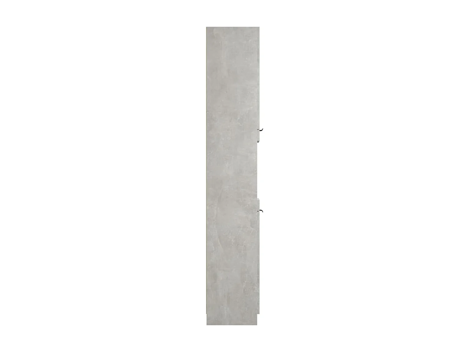 Mobile da Bagno Grigio Cemento 32x34x188,5 cm Legno Multistrato