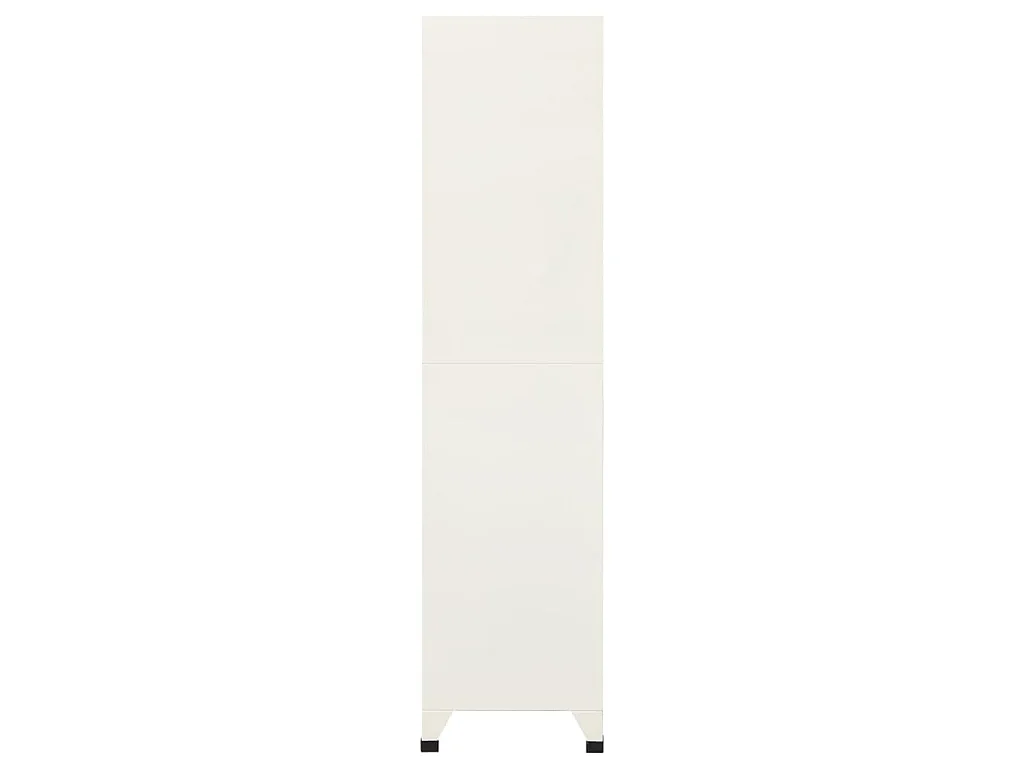 Armoire à casiers Gris et bleu 90x45x180 cm Acier