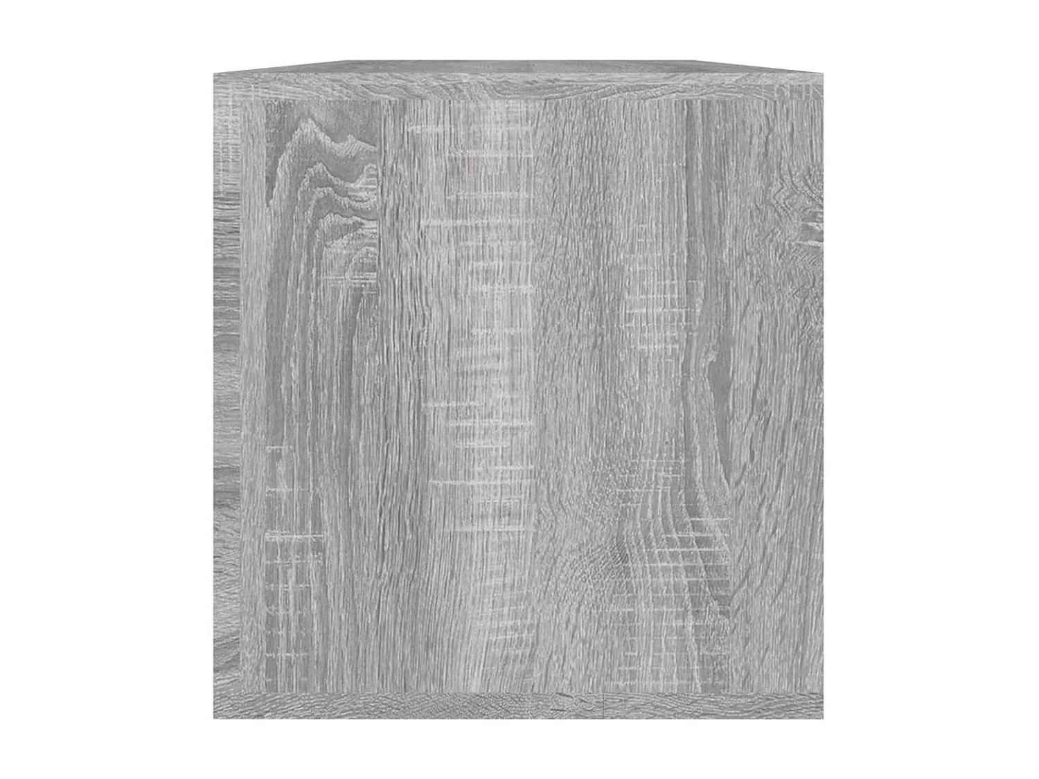 Schallplatten-Box Grau Sonoma 71x34x36cm Holzwerkstoff
