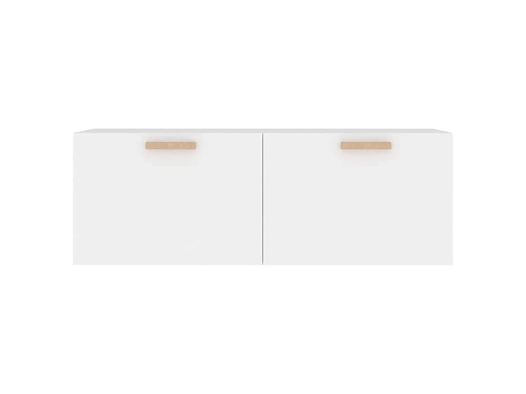 Armoire murale Blanc 100x36,5x35 cm Bois d'ingénierie