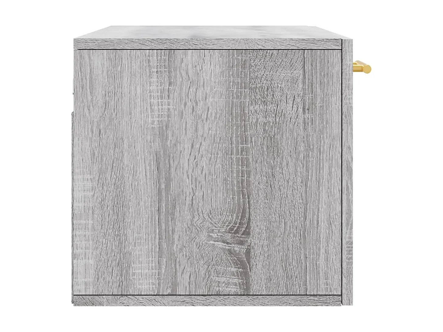Armário parede 80x36,5x35 cm derivados de madeira cinza sonoma