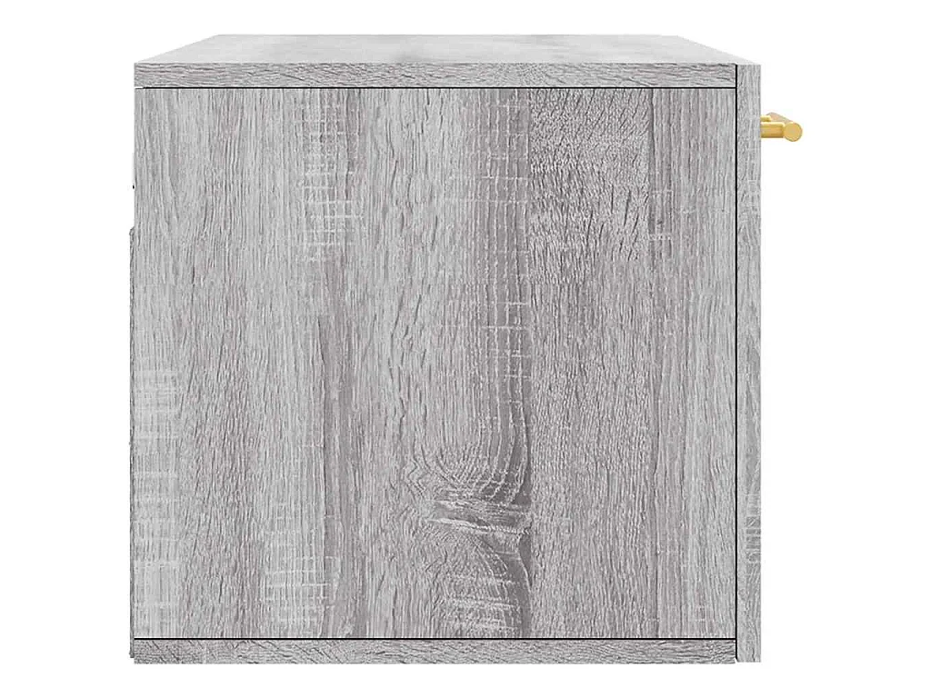 Wandschrank Grau Sonoma 80x36,5x35 cm Holzwerkstoff