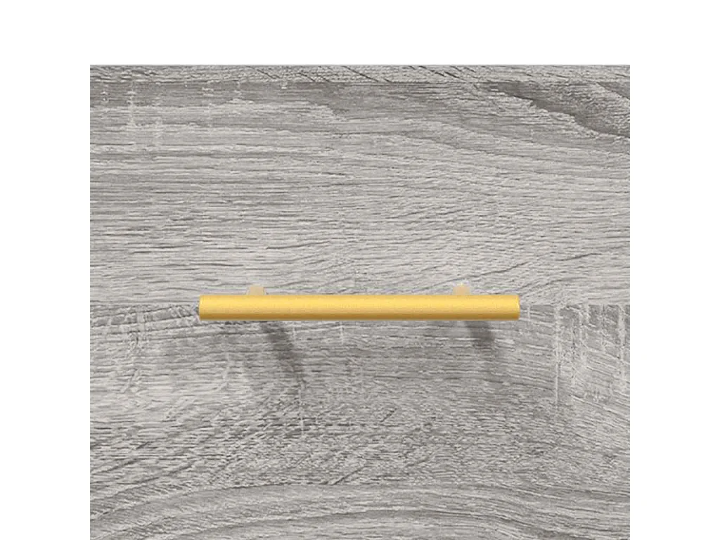 Wandschrank Grau Sonoma 80x36,5x35 cm Holzwerkstoff