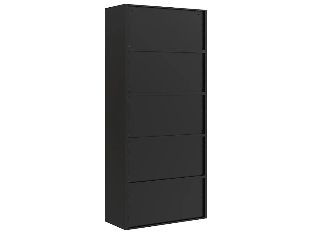Classeur noir 90x40x240 cm acier