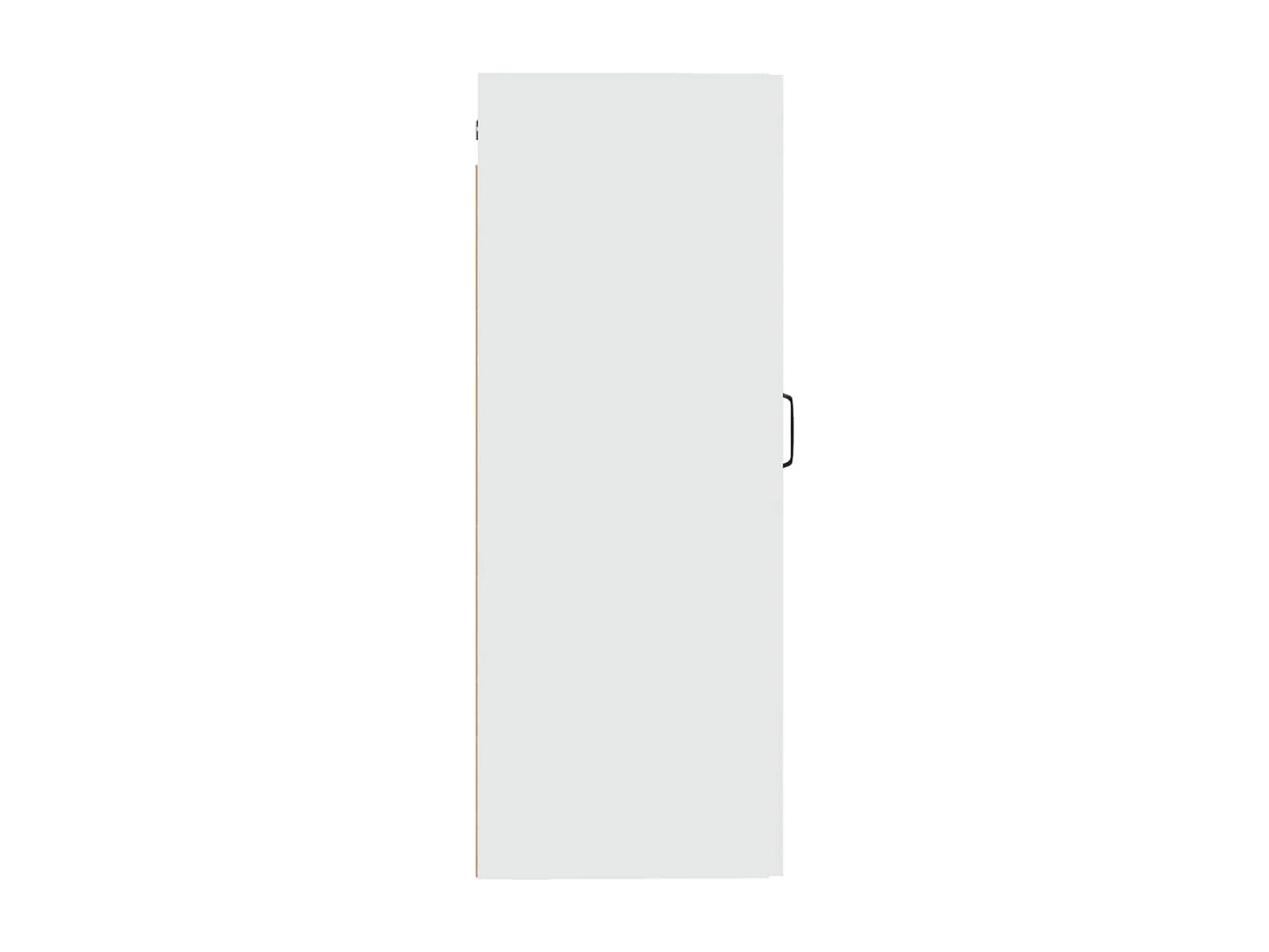 Hangkast 35x34x90 cm bewerkt hout wit