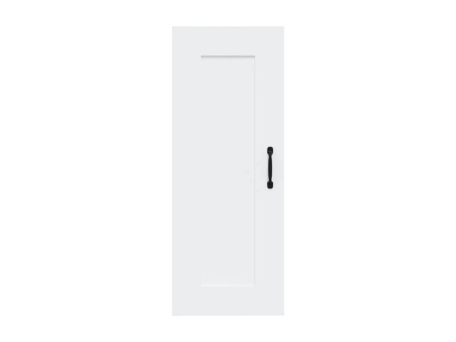Hangkast 35x34x90 cm bewerkt hout wit