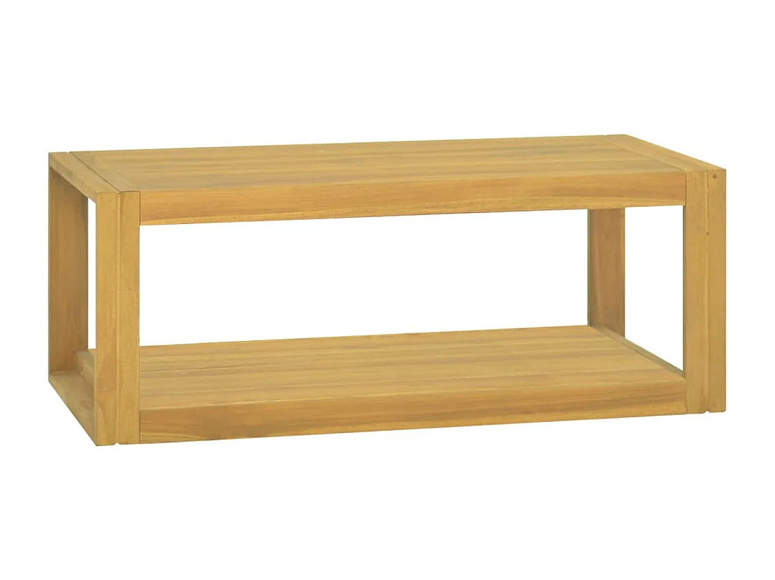 Wand-Badregal 90x45x35 cm Massivholz Teak