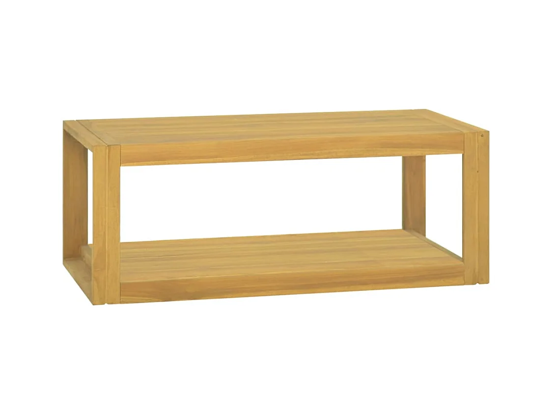 Armoire murale de salle de bain 90x45x35 cm Bois de teck solide