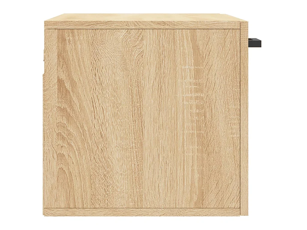 Wandkast 60x36,5x35 cm bewerkt hout sonoma eikenkleurig