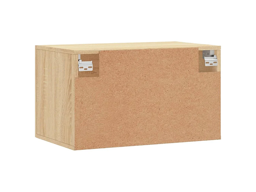 Wandkast 60x36,5x35 cm bewerkt hout sonoma eikenkleurig