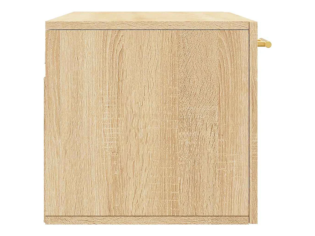 Mobile a Parete Rovere Sonoma 80x36,5x35 cm Legno Multistrato