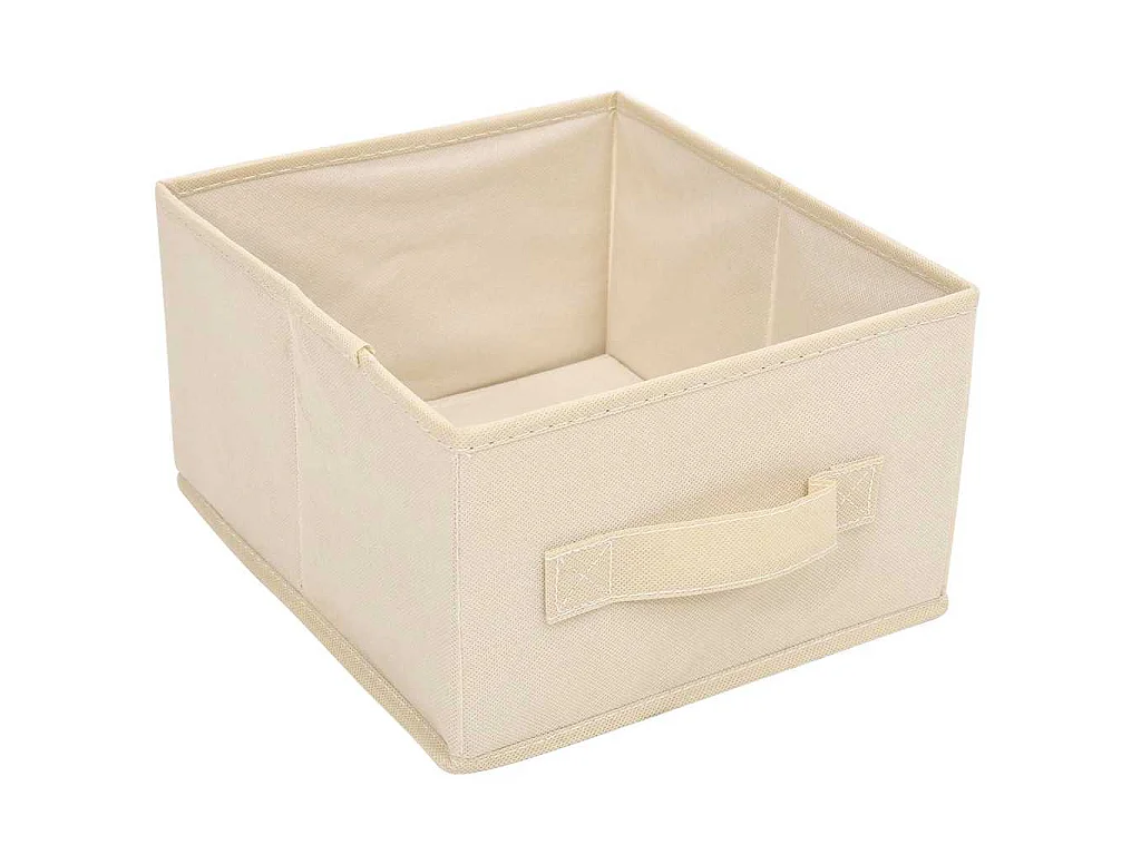 Armoire de rangement avec 6 tiroirs 55x29x55 cm Crème Acier