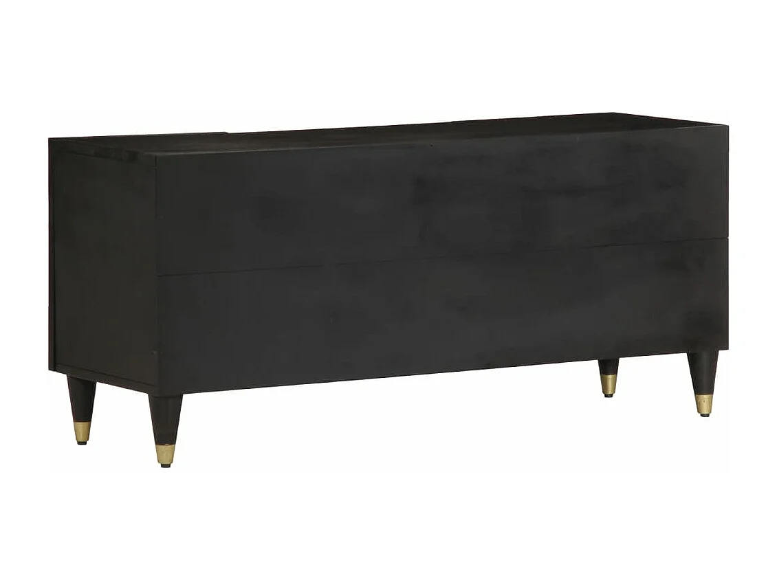 TV-Schrank 105x33x46 cm Massivholz Mango