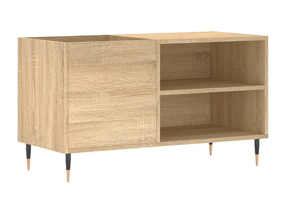 Plattenschrank Sonoma-Eiche 85x38x48 cm Holzwerkstoff