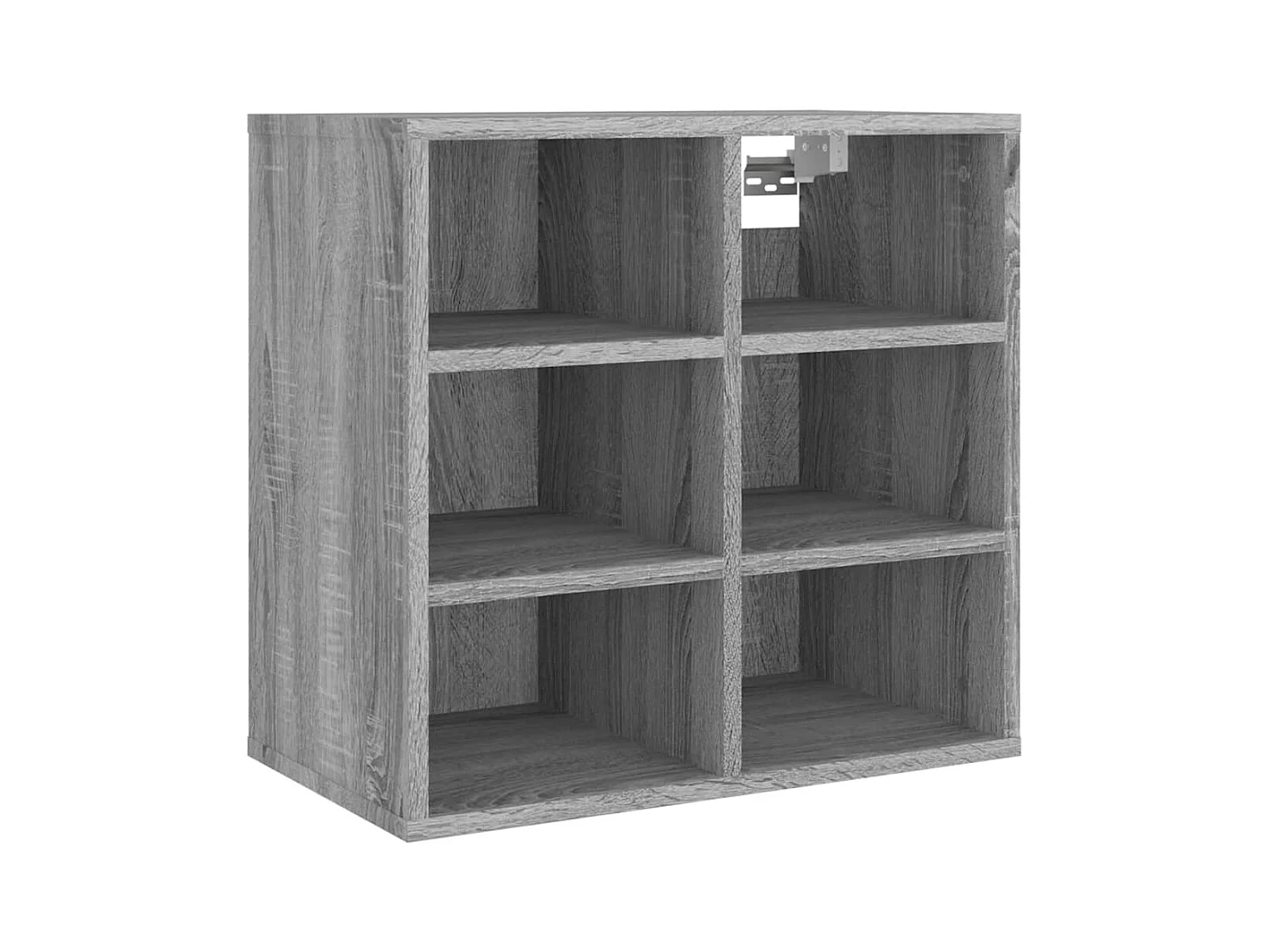 Schuhregale 2 Stk. Grau Sonoma 52,5x30x50 cm